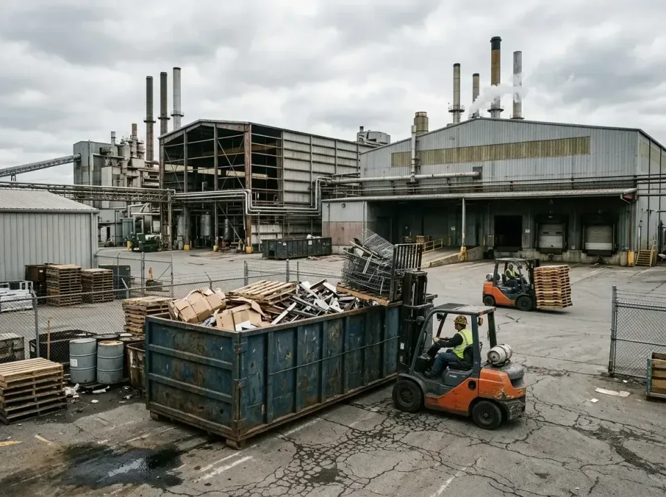 industrial-factory-scrap-conta-003 — frequently asked questions, Cheap Roll-off Dumpster Rentals in Carnegie, PA